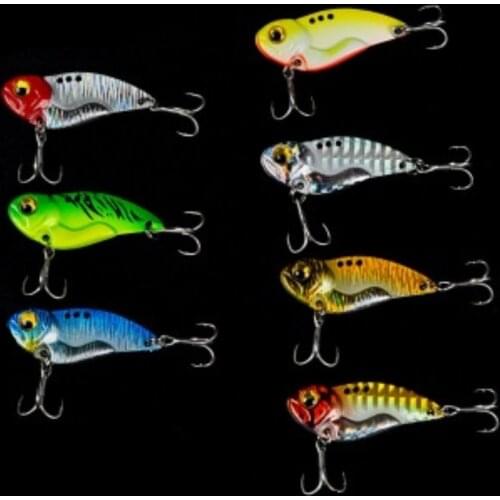 5PCS/lot metal vib fishing lure 5g/8g/11g/14g/20g Crankbait Vibration Spoon Spinner Sinking Bait isca artificial