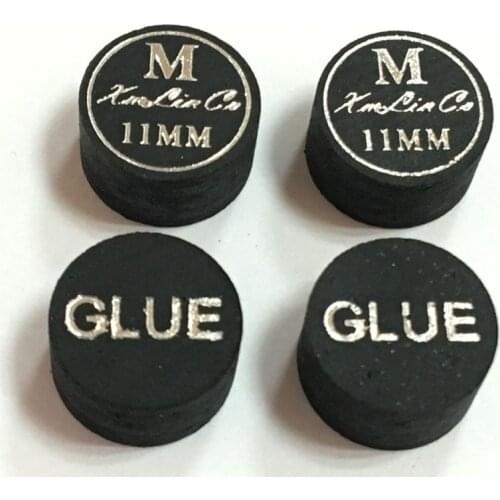 5Pcs Per Lot 6Layers Black Xmlinco 11mm Black Medium Billiard /Pool Cue Tips