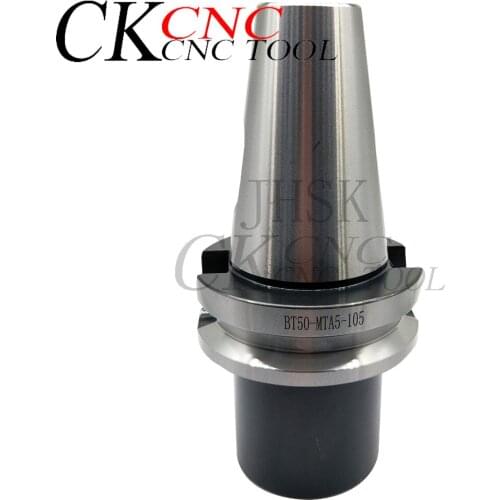 BT shank taper shank milling cutter Taper shank BT50-MTA5-105 Mod type taper drill bit shank rear pull flat tail Mod type tool