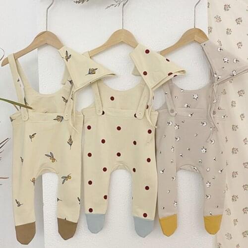 Korean Style Summer Baby Girls Boys Romper Autumn Newborn Baby Girls Boys Clothes Suit Toddler Baby Boys Girl Jumpsuit Overall