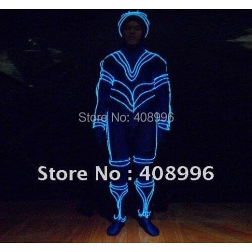 EL luminous leotard for performance/stage performance clothes/evening light-up costumes