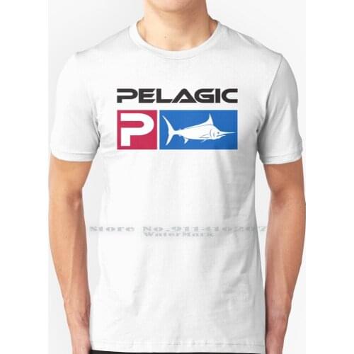 Pelagic Performance Offshore Fishing T Shirt 100% Pure Cotton Saltwater Salt Water Fishing Fish Ocean Sea Deepsea Deep Sea