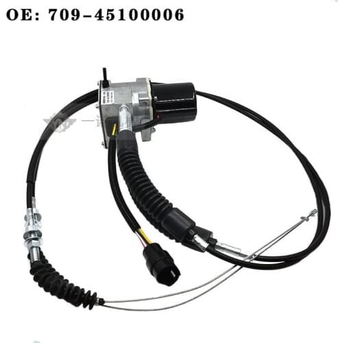 Kato Excavator HD800-900/1250-7/1430-2-5/1023-2-3/6014/6D15/6D16 Throttle Motor Original Imported Potentiometer OE: 709-45100006