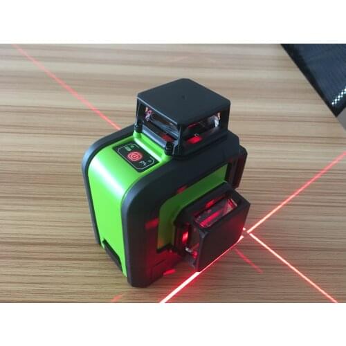 360 degree automatic electronic self-leveling 12 lines red beam HP903CR 3D red laser level with fully automatic wall mount