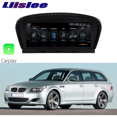 LiisLee Car Multimedia GPS Audio Hi-Fi Radio Stereo For BMW 5 Series M5 E60 E61 2003~2008 Original CCC ID7 Style Navigation NAVI