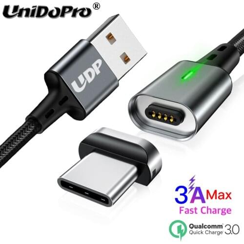 3A Magnetic Fast Type C Charger & Data Cable for Huawei P30 P20 Mate 30 Lite 20 20X 5G 10 9 Pro Honor 9X V20 10 9 Nova 5 5i 4e 4