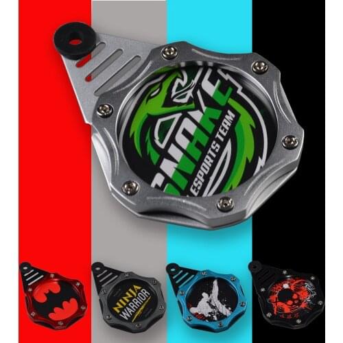 Motorcycle Tax Disc Motorbike Universal NinjaTax Disc Cylindrical Holder Frame with Screwdriver Waterproof Fine