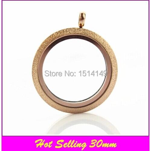 Newest rose gold sparkle screw floating lockets glass floating memory charms twist lockets