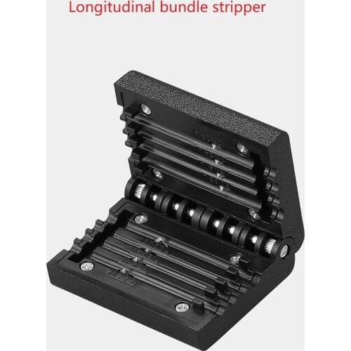New 1.5-3.3mm single core longitudinal bundle stripper loose tube edge optical fiber and cable central bundle cable stripper
