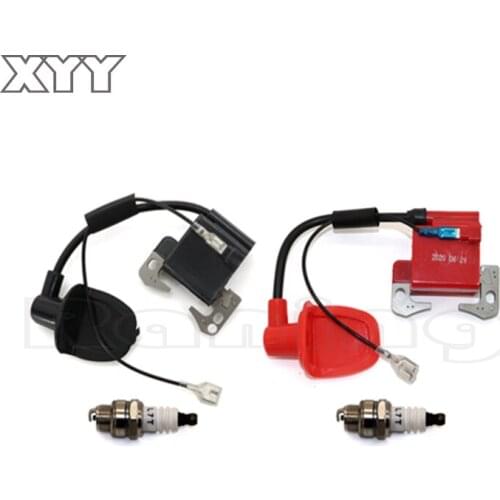 Performance IGNITION COIL for 43cc 47cc 49cc Mini Quad Pocket Dirt Bike ATV 2-Stroke Engine part with L7T/BM6A spark plug