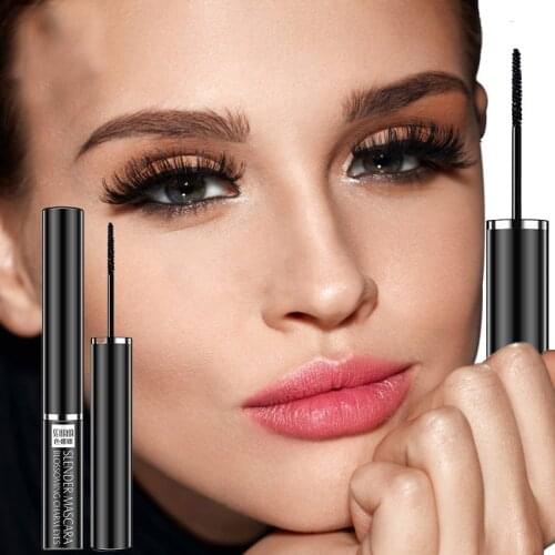 Fiber Mascara can extend eyelash curler and curl, waterproof, lasting, eyelash extension, thick cosmetics