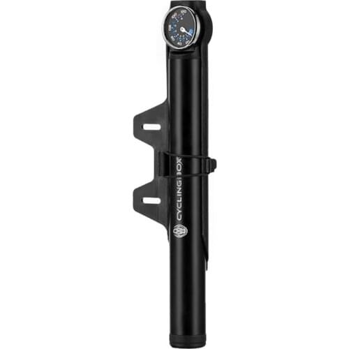 Universal US/French Specification Electric Bike Pump with Dial Portable Reliable Compact Bicycle Air Pump for Road Bike