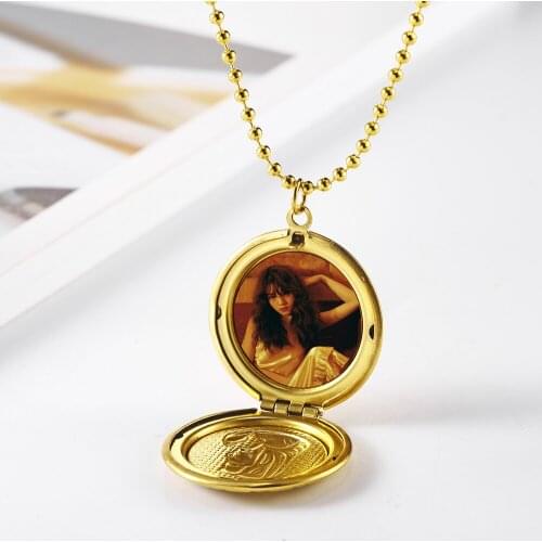 XUANHUA stainless steel woman jewelry mass effect bohemian initial necklace mothers day gift womens clothing accessories chain