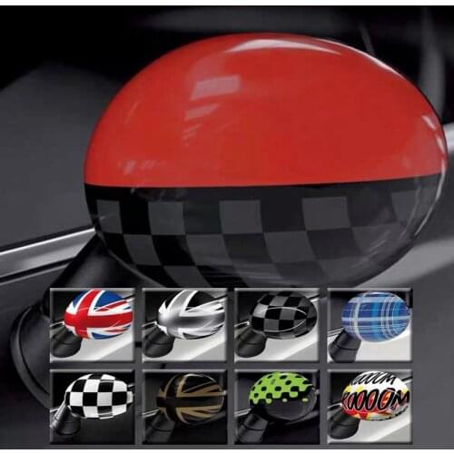 Coque de Protection pour rétroviseur RHD, 2 pièces, pour Mini Cooper One S JCW F56 F55, accessoires de style automobile