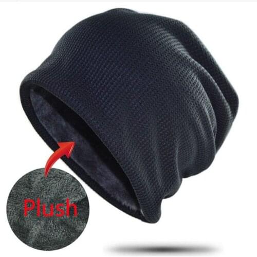 Winter hat Beanies Mens Hat Warm Breathable Knitted Hat For Men Fashion Unisex Knitted Hats Bonnet For Women