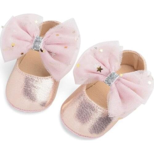 5 Colors PU Leather Baby Boy Girl Baby Moccasins Shoes Bow Fringed Soft Soled Non-slip Footwear Crib Shoes