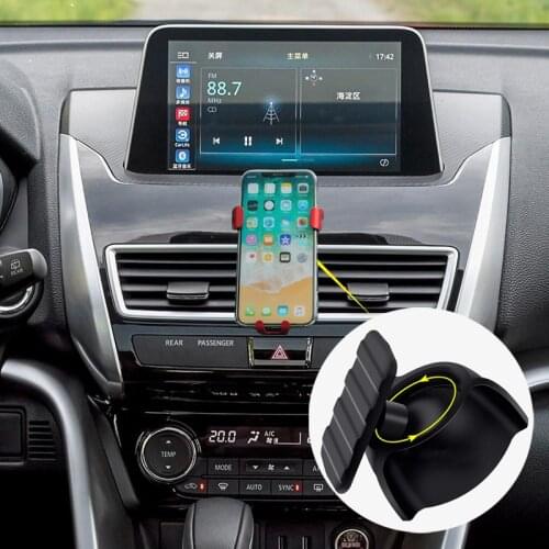 For Mitsubishi Eclipse Cross 2017 2018 2019 2020 Car Console Air Vent Mount Cradle Mobile Phone Holder Stand Smartphone Bracket