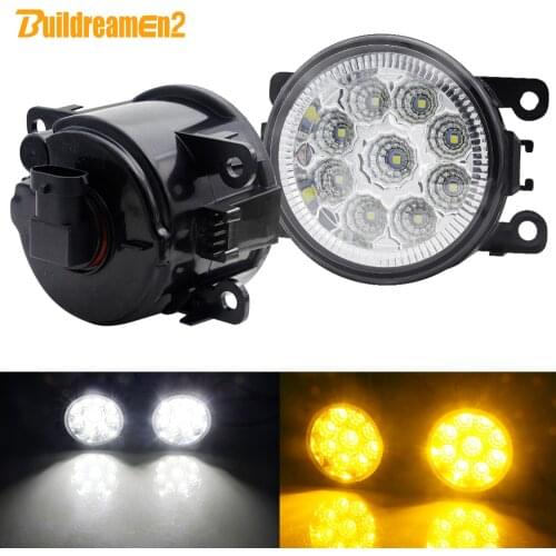 2 Pieces Car Front Bumper LED Fog Light Assembly DRL Daytime Running Lamp H11 12V For Acura RDX ILX TL TSX