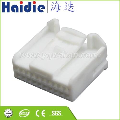 Free shipping 2sets auto 20pin Toyota old CD player domestic automobile plug unsealed connector 1473807-1 1473808-1