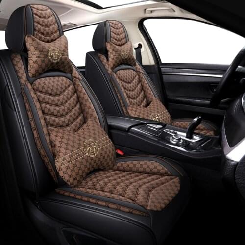Flax black Car seat covers For mercedes w245 w169 vito w639 w211 e class ml slk r171 gla cls cla w219 vito w639 w201 car seats