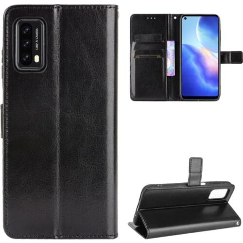 For Blackview A90 Case 6.39" Fashion 4 Colors Flip Soft Leather Phone Wallet Cover For Blackview A90 Case Card Solts