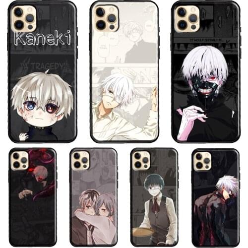 Tokyo Ghoul Ken Kaneki Anime Silicone Case For iPhone XR X XS MAX SE 2020 6S 7 8 Plus 12 Mini 11 Pro Max Shell Cover