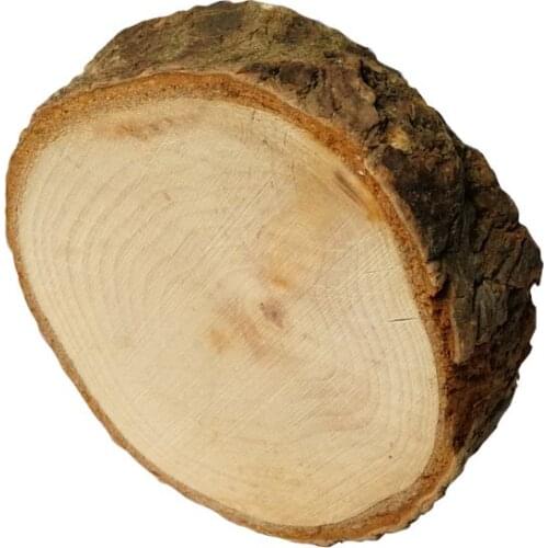 Rustic Wooden Candlestick Tealight Candle Holder Table Decoration Plant Flower Plot Ornament Craft 6x2.5cm