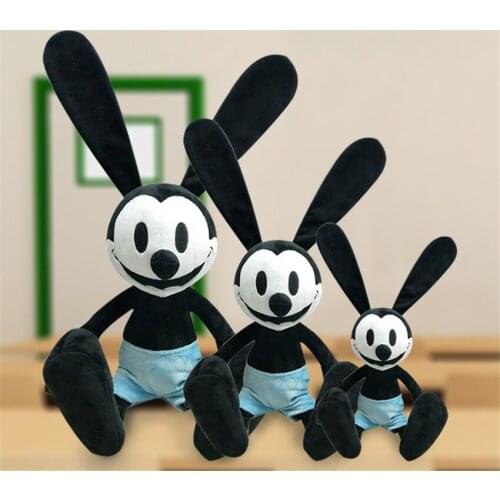 Disney Classic Cartoon Mickey Mouse Black White Retro Mickey Mouse Plush Toys Stuffed Soft Dolls Birthday Gifts For Children