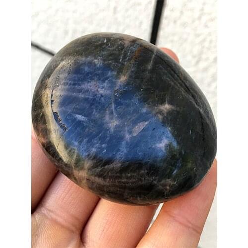 Beautiful Natural Black Moonstone Freeforms Healing natural stones and minerals for Home Decoration