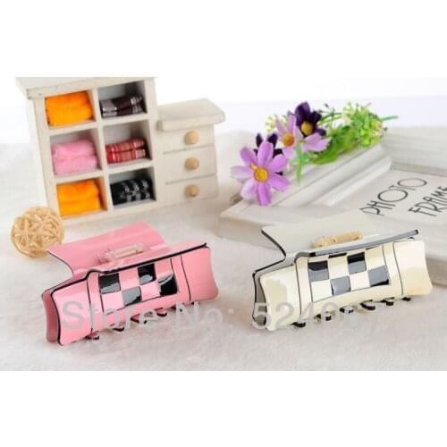 Fashion Acrylic Hair Claws 4 Colors Hair Clamp Hair Accessory for Women Hair Ornament Party Gifts