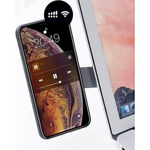 Multi Screen Support Magnetic Folding Mobile Phone Holder Stand for Adjust Support Laptop Side Dual Mount Tablet Connect Bracket