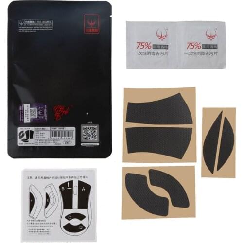 2021 New Hotline Games Mouse Skates Side Stickers Sweat Resistant Pads Anti-slip Tape for razer DeathAdder V2 Mouse