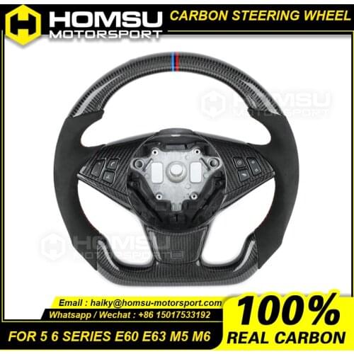 Custom Build E70 X5 X6 E71 Carbon Fiber Steering Wheel For bmw X5 X6 E70 E71