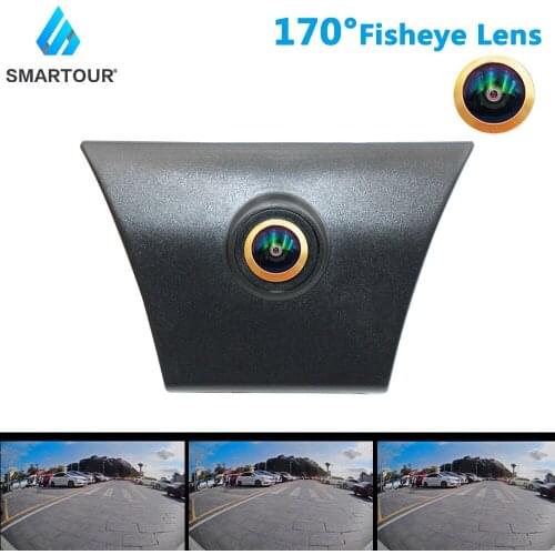 SMARTOUR Golden Camera Car Front View camera For Ford Kuga Escape HD waterproof Parking LOGO Camera Night Vision Front for C520