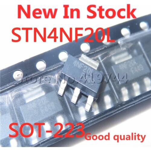 5PCS/LOT STN4NF20L 4NF20L SOT-223 integrated circuit In Stock NEW original IC