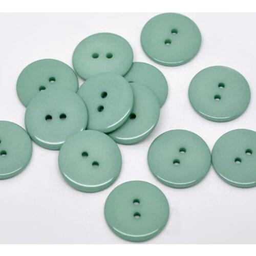 50pcs 1" 2-Holes Resin buttons Fit sewing buttons Scrapbooking craft 23mm