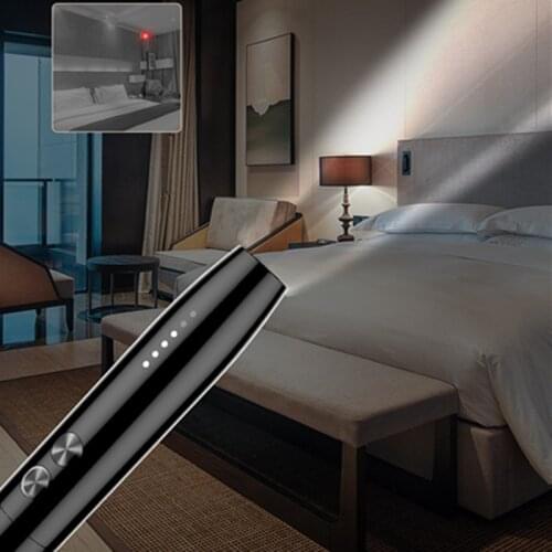 Anti Spy Camera Pen Detector Wireless RF Signal Eavesdropping Pinhole Hidden Cam Audio Bug GSM GPS Wiretapping Device Scanner
