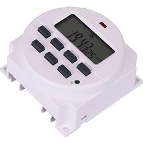 Digital Timer Daily Weekly Heavy Duty Digital Programmable 110V 220V Timer Countdown LCD Power Time Control Switch for the time