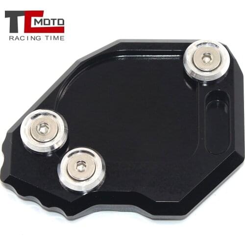 For BMW F800GS 2008-2015 Side Stand Plate Enlarger Extension for BMW F 800 GS F800 GS 2008 2009 2010 2011 2012 2013 2014 2015