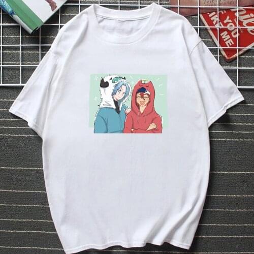 Sk8 The Infinity Anime T-Shirt Wakaii Reki Langa Cartoon Tops Harajuku Manga Skateboard Boy Fashion Clothes Women Men Camisetas