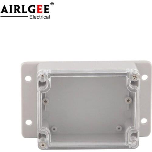 Best selling 115 * 90 * 55mm transparent cover PC with wall mounted plastic waterproof junction box wall-mounted multi-function