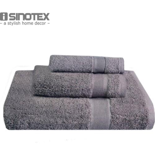 ISINOTEX 3Pcs/set Cotton Towel Set 33*33/40*60/69*139cm Brown Bath Towel + Face Towels for Bathroom Adult Toallas Home Textile