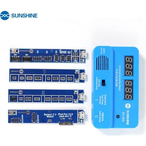 Mobile phone universal battery activation board quick charge PCB tool with USB cable for iPhone for Android phone Send tool