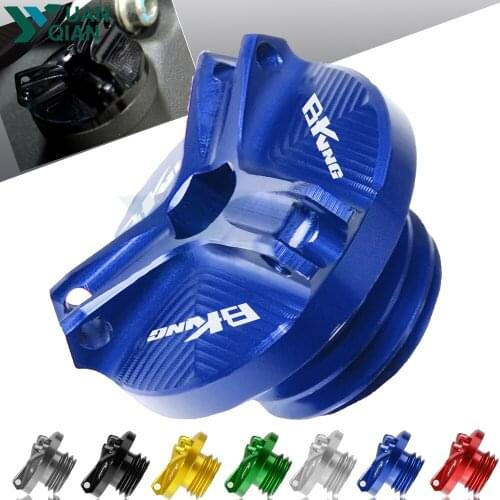 Motorcycle M20*2.5 CNC Engine Oil Filter Cup Plug Cover Screw For Suzuki B-King 400 1340 b-king B-king be king accessories