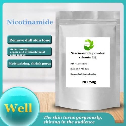 Niacinamide Vitamin B3 Powder,Improve Skin Lower Cholesterol,Anti-Aging,Whitening,Diminishing Spots,Shrinking Pores