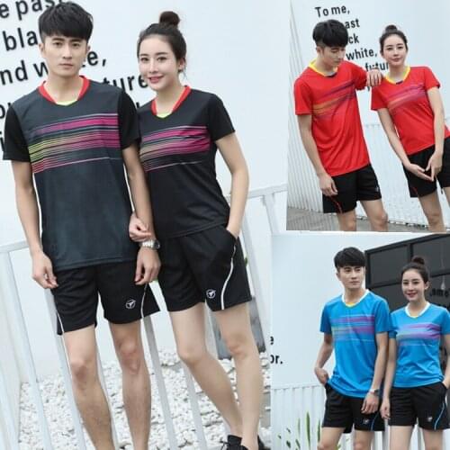 New Sports clothes Badminton wear shirts Women/Mens ,sports Tennis shirt , Table Tennis shirt , Quick dry sportswear shirt