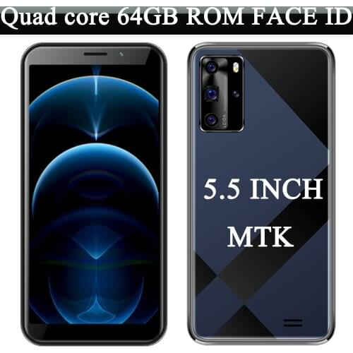 Global Version Note20 Quad Core 5MP+13MP Front/Back Camera 4G RAM 64G ROM Smartphone 5.5inch Face ID Wifi Mobile Phones Unlocked