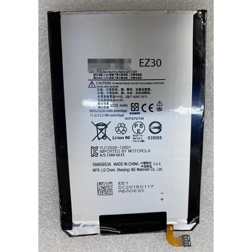 HST 3025mAh / 11.5Wh EZ30 EZ 30 Phone Replacement Battery For Motorola Google Nexus 6 Nexus6 XT1103 XT1115 XT1110 SNN5953A