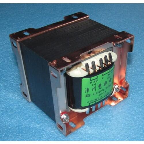 EI114X50 Z11 iron core 298W power transformer, 310V-0-310V 350mA 310V-0-310V 350mA low temperature rise, low magnetic leakage