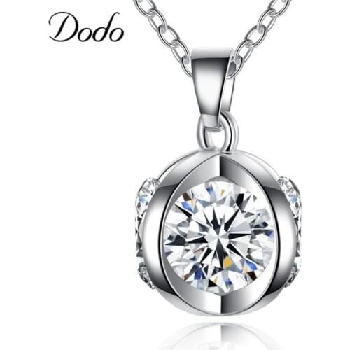 Unique Ball Shape Zircon Pendant Necklace Fashion Korean Valentine Necklaces Women Chain Maxi Necklace Fashion Jewelry Gift N165